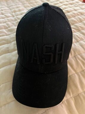 OG Nash Collection Black on Black Nashville Hat Trucker Cap Rare